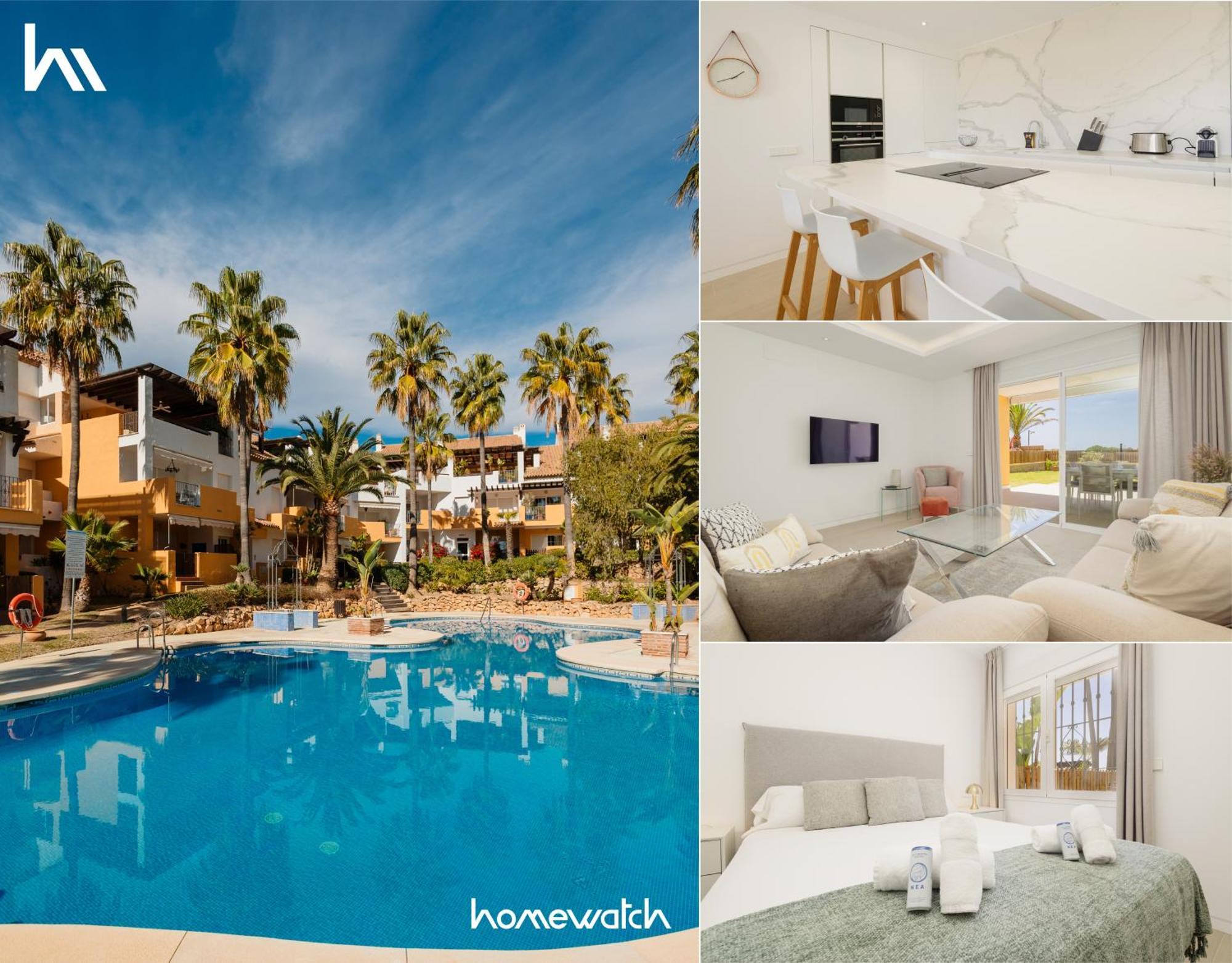 Renovated Apartment With Garden And Direct Beach Access, Marbella East Eksteriør billede